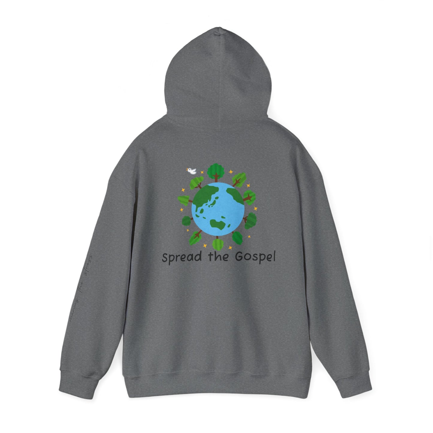 Heavy Blend™ Hoodie - World for Christ - Spread the Gospel Sweatshirt