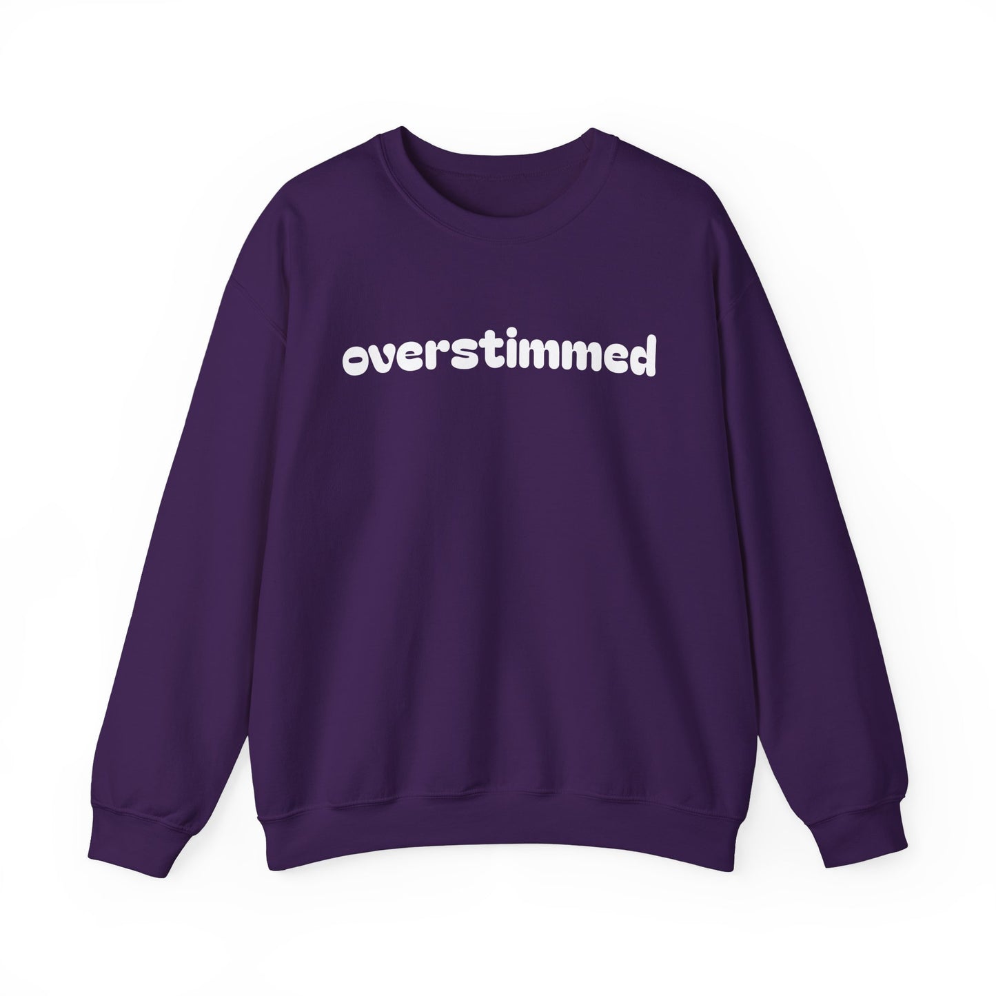 Overstimmed Crewneck Sweatshirt - Cozy Comfort for Everyday Wear