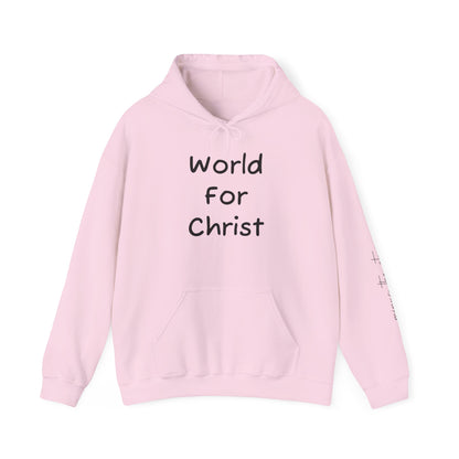 Heavy Blend™ Hoodie - World for Christ - Spread the Gospel Sweatshirt