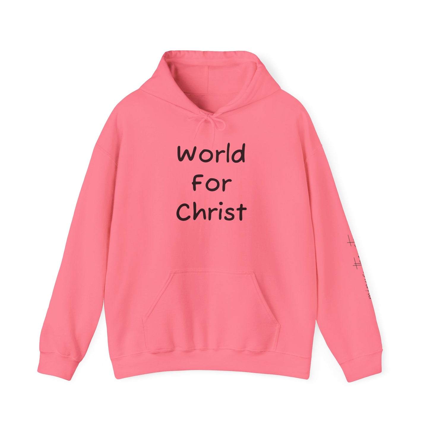 Heavy Blend™ Hoodie - World for Christ - Spread the Gospel Sweatshirt