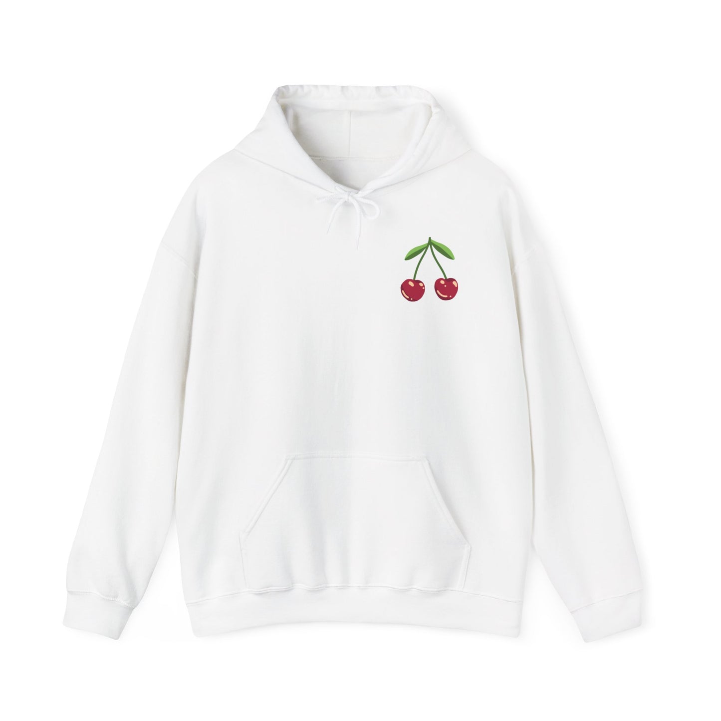 Cherry Design Heavy Blend Hooded Sweatshirt - 'You Go Girl!'