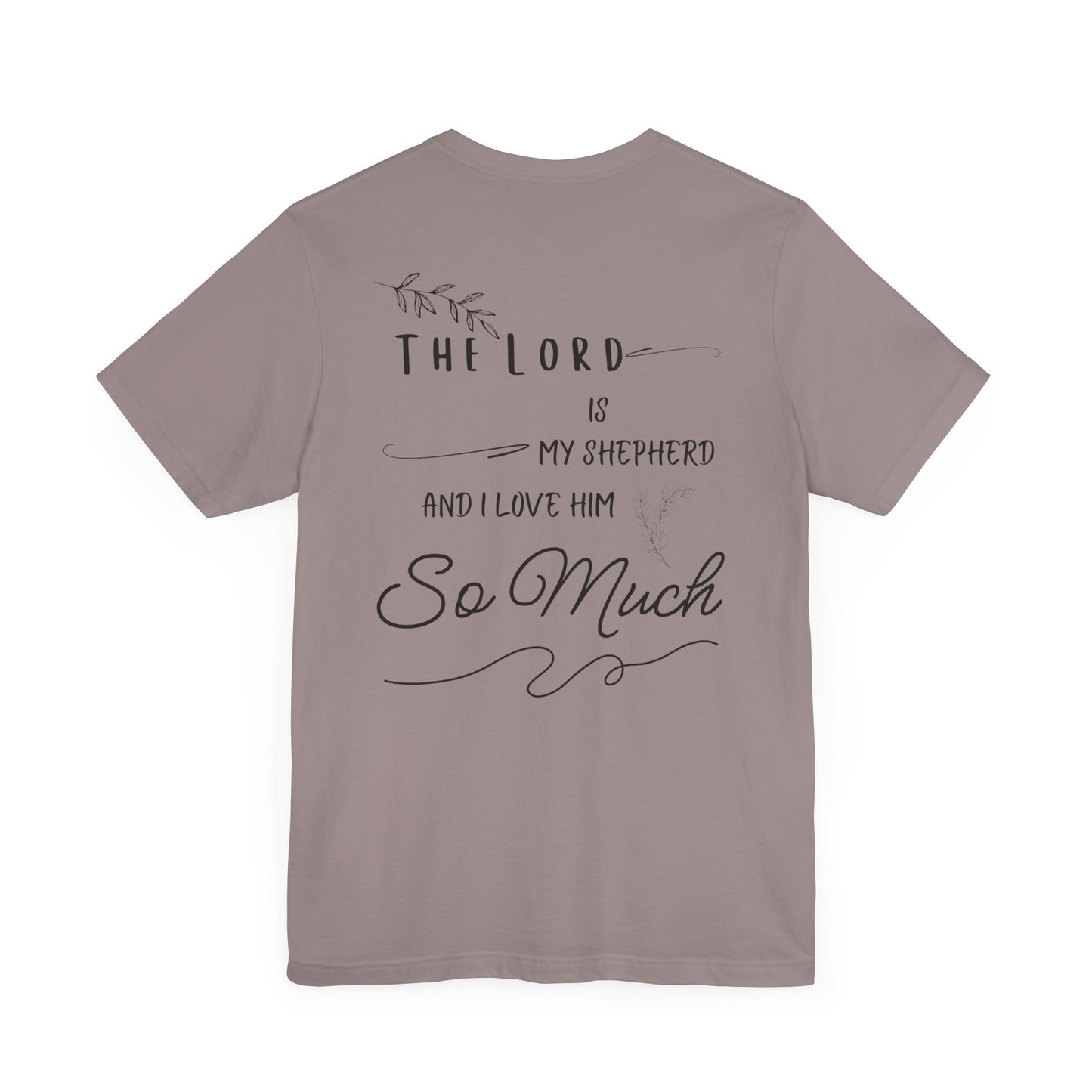 Jersey Tee - "The Lord is My Shepherd"