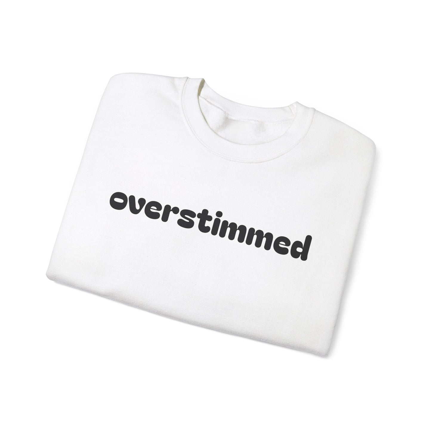 Overstimmed Crewneck Sweatshirt - Cozy Comfort for Everyday Wear