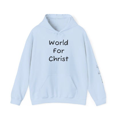 Heavy Blend™ Hoodie - World for Christ - Spread the Gospel Sweatshirt