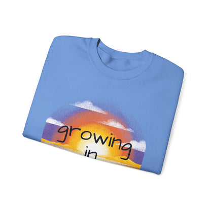 Growing in Christ Heavy Blend™ Crewneck Sweatshirt