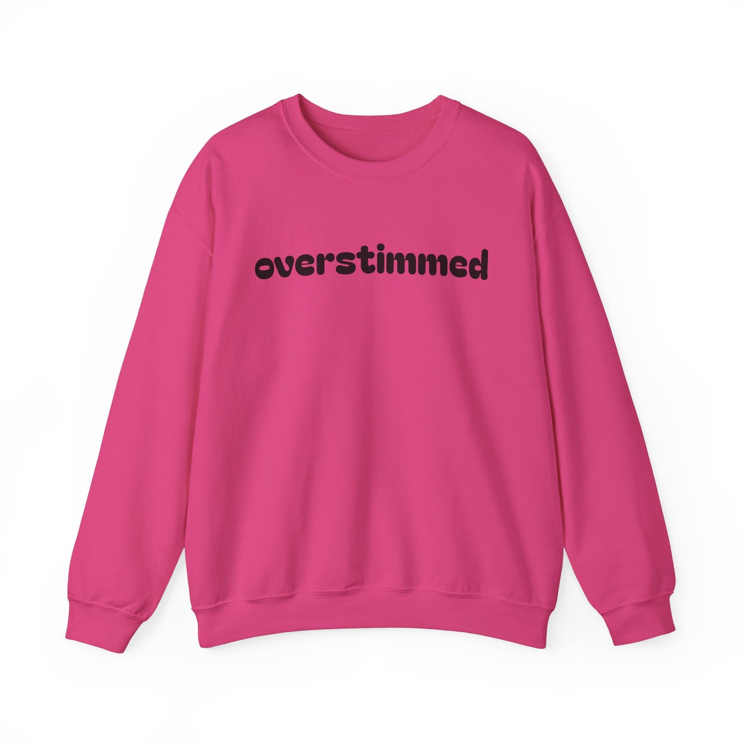 Overstimmed Crewneck Sweatshirt - Cozy Comfort for Everyday Wear