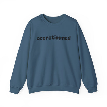 Overstimmed Crewneck Sweatshirt - Cozy Comfort for Everyday Wear