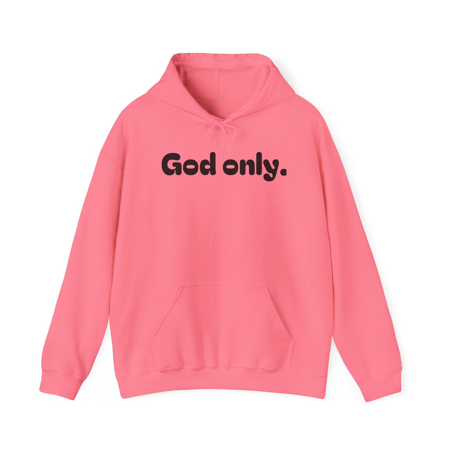 Unisex Heavy Blend™ Hooded Sweatshirt - 'God Only' Inspirational Hoodie