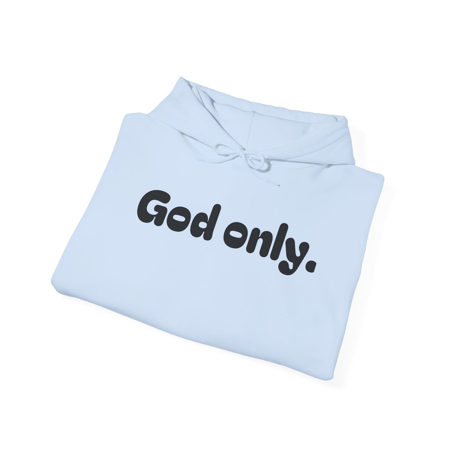 Unisex Heavy Blend™ Hooded Sweatshirt - 'God Only' Inspirational Hoodie