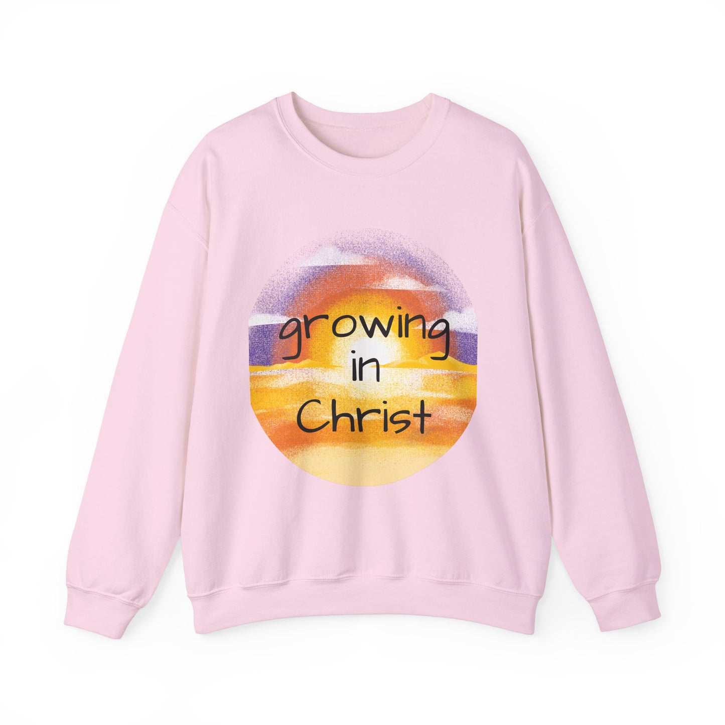 Growing in Christ Heavy Blend™ Crewneck Sweatshirt