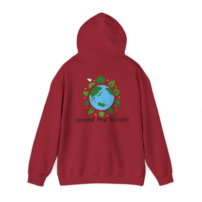 Heavy Blend™ Hoodie - World for Christ - Spread the Gospel Sweatshirt