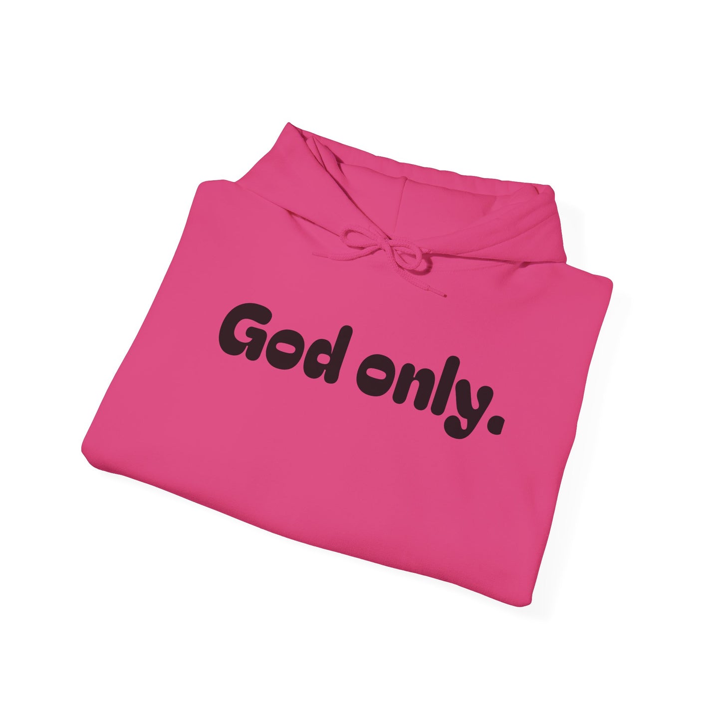 Unisex Heavy Blend™ Hooded Sweatshirt - 'God Only' Inspirational Hoodie