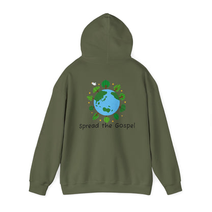 Heavy Blend™ Hoodie - World for Christ - Spread the Gospel Sweatshirt