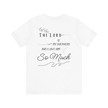 Jersey Tee - "The Lord is My Shepherd"