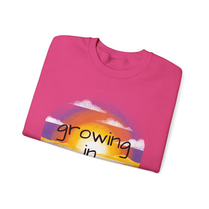 Growing in Christ Heavy Blend™ Crewneck Sweatshirt