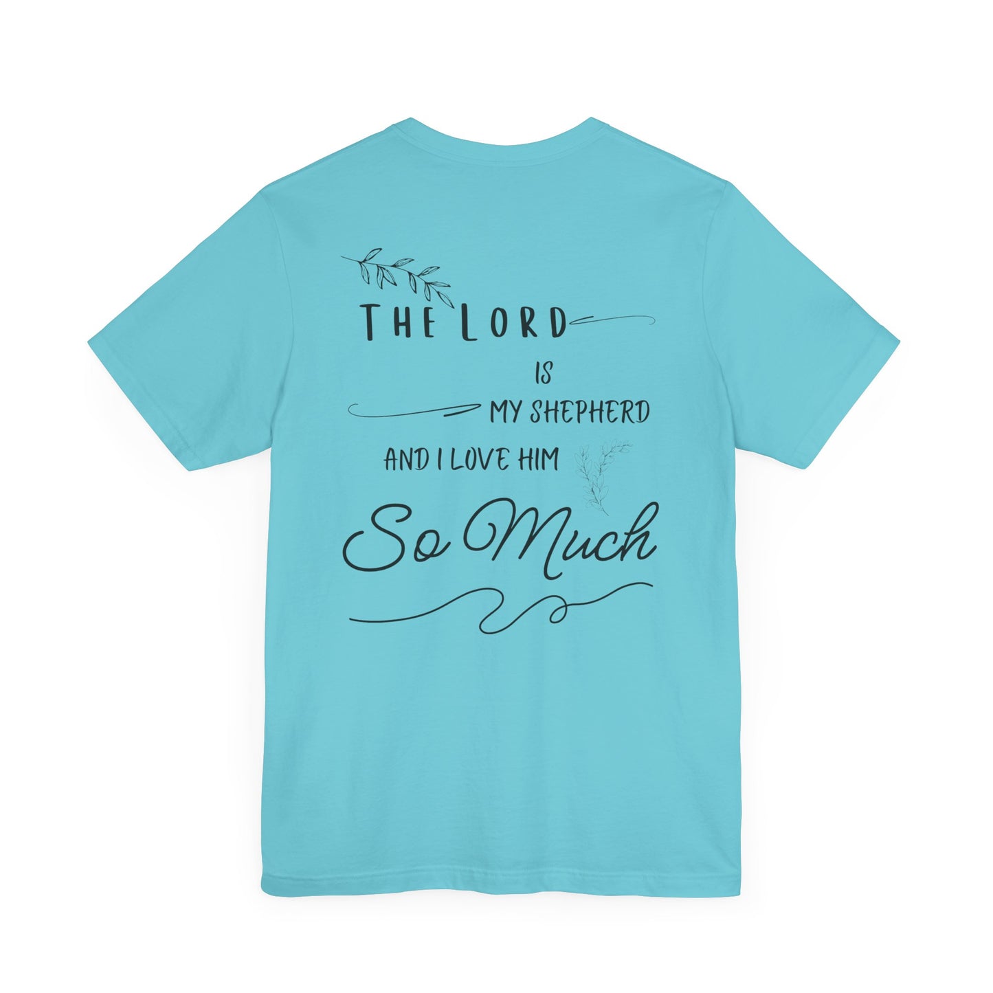 Jersey Tee - "The Lord is My Shepherd"