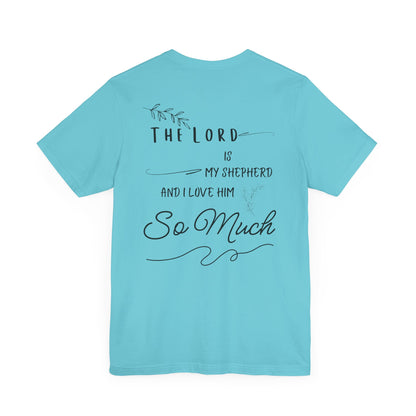 Jersey Tee - "The Lord is My Shepherd"