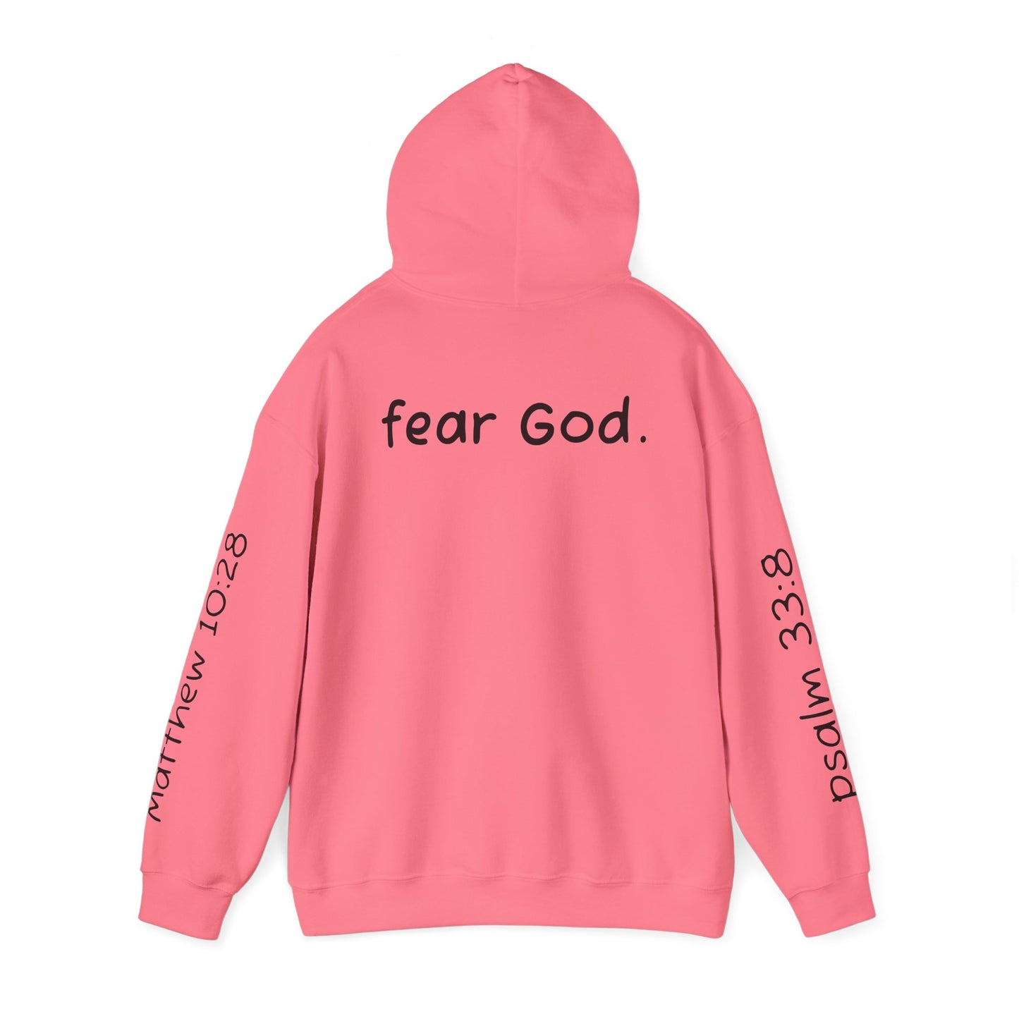 Faith-Inspired Unisex Hooded Sweatshirt with Scripture Quotes