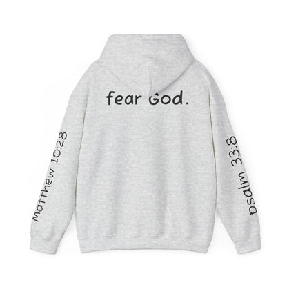 Faith-Inspired Unisex Hooded Sweatshirt with Scripture Quotes